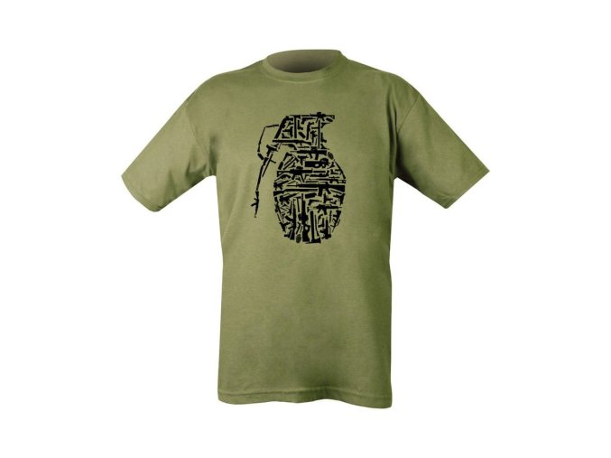 Triko s motivem GRANÁTU ZELENÉ