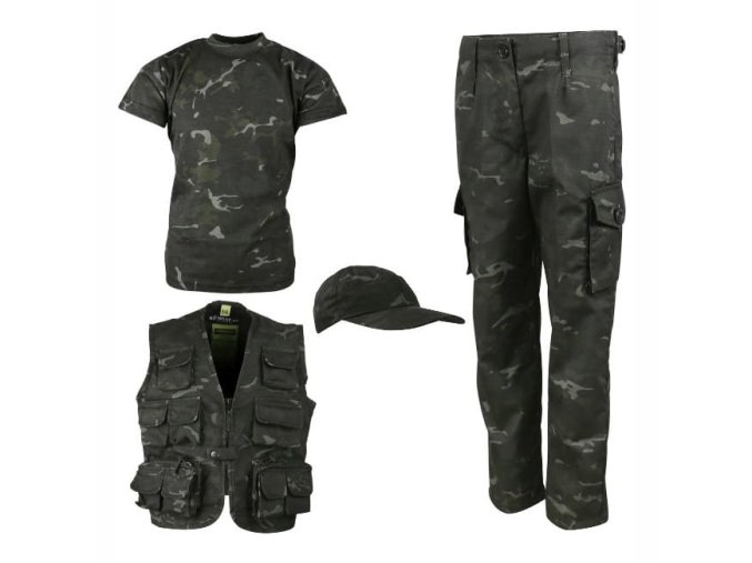 Komplet dětský EXPLORER BTP BLACK