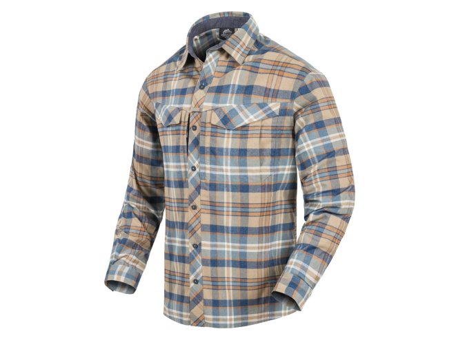 Košile DEFENDER Mk2 PILGRIM kostkovaná GINGER