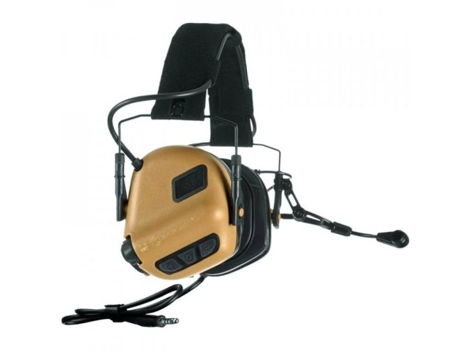 Sluchátka elektronická M32 PLUS COYOTE BROWN