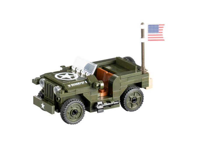 Stavebnice US ARMY JEEP