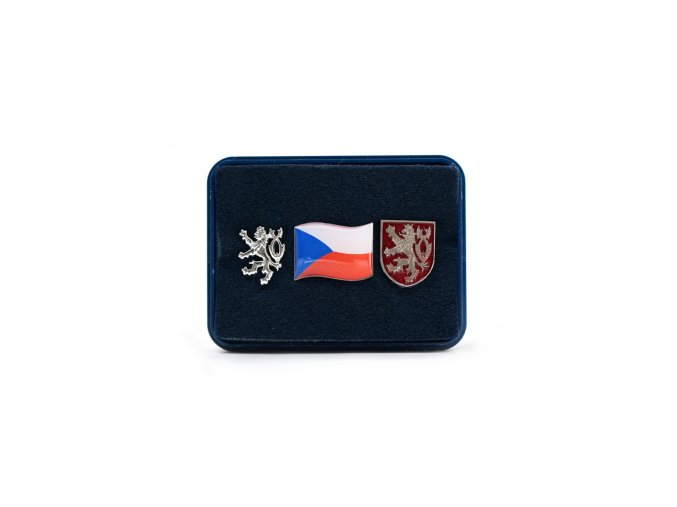 Sada odznaků ČESKÁ REPUBLIKA PIN