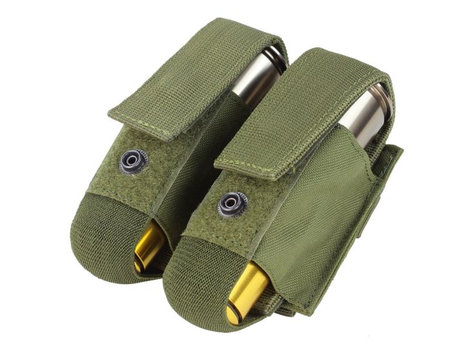 Sumka MOLLE na dva 40mm granát. náboje ZELENÉ