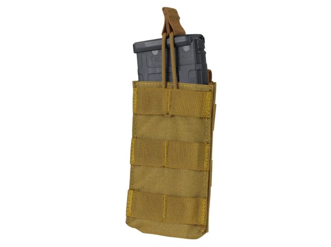 Sumka MOLLE na zásobník M16 otevřená COYOTE BROWN