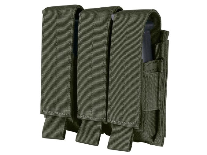 Sumka MOLLE trojitá na zásobníky M9 RANGER GREEN