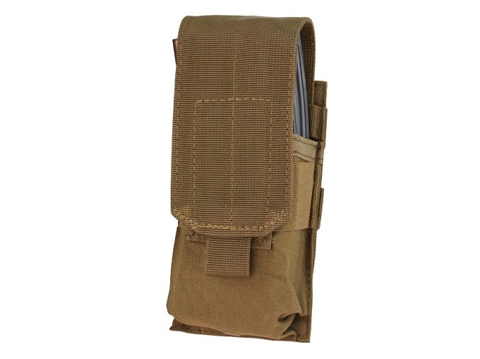 Sumka MOLLE na zásobník 2xM4 COYOTE BROWN
