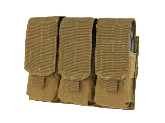 Sumka MOLLE na zásobníky 3xM16 COYOTE BROWN