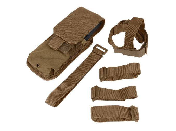Sumka MOLLE na zásobník M16 k pažbě COYOTE BROWN