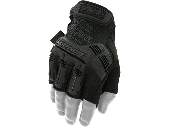 Rukavice Mechanix M-Pact BEZPRSTÉ ČERNÉ