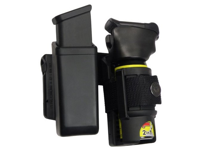 Pouzdro rotační pro zásobník 9mm Luger a obranný sprej SH-04