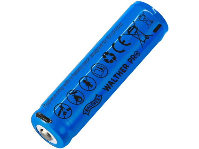 Baterie Walther ICR18650 Li-lon 2 600 mAh 3,6V
