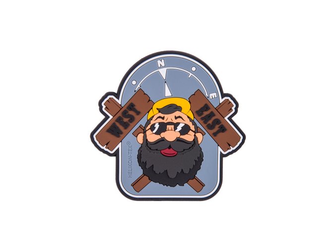 Nášivka Beardman OUTBACK velcro plastová