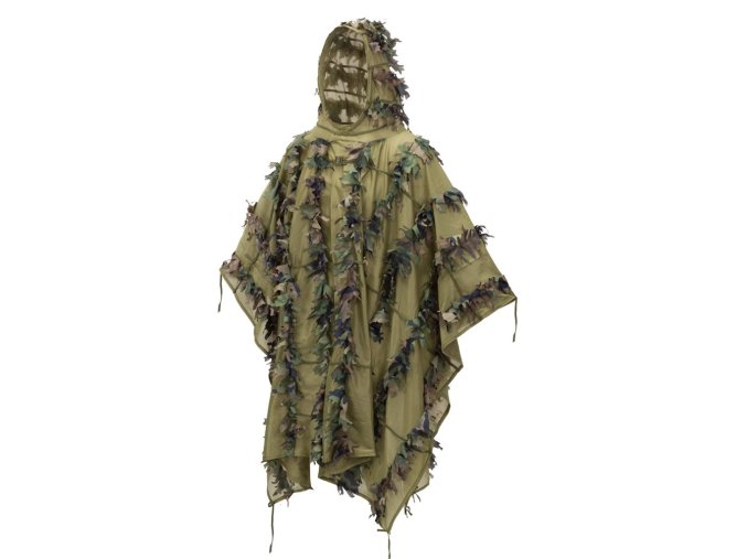 Pončo maskovací LEAF US WOODLAND