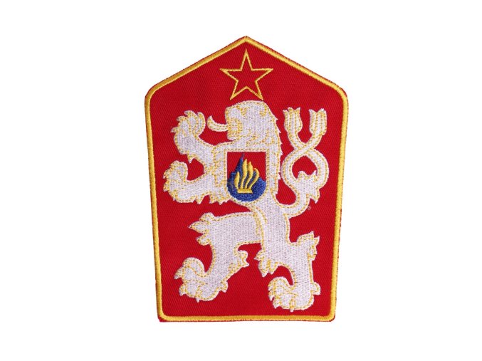 Nášivka LEV ČSSR velká BAREVNÁ