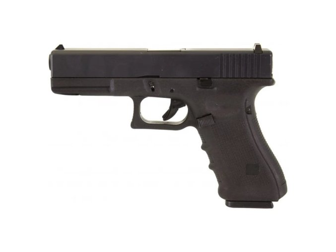 Pistole airsoft EU17 GAS BLOWBACK ČERNÁ