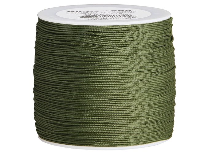 Šňůra MINI PARACORD nylon ø 1,18 mm / 300 m ZELENÁ