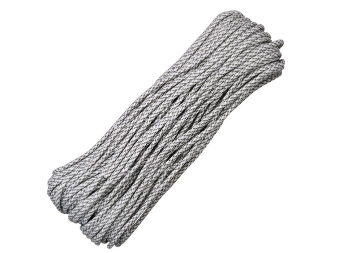 Šňůra PARACORD nylon 550LB ø 4 mm / 30 m Arctic Camo