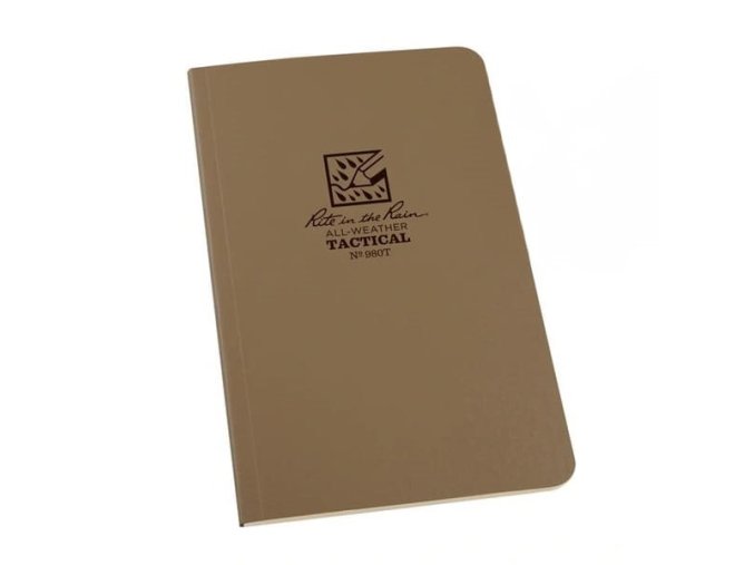 Blok voděodolný TACTICAL Field Book DESERT