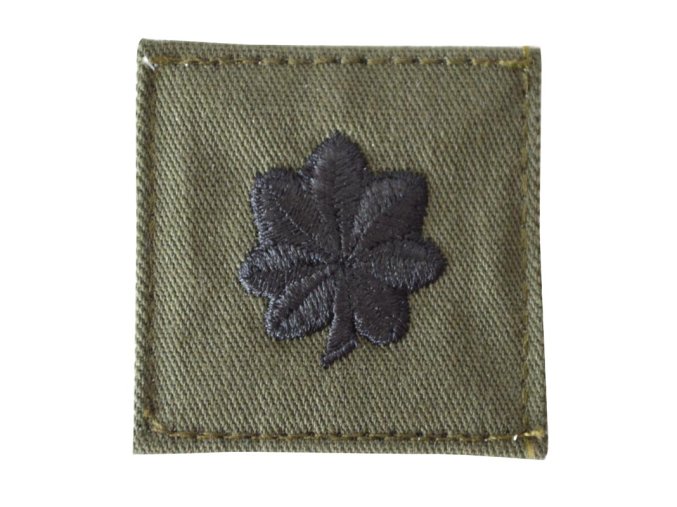 Nášivka hodnosti VELCRO LT. COLONEL ZELENÁ