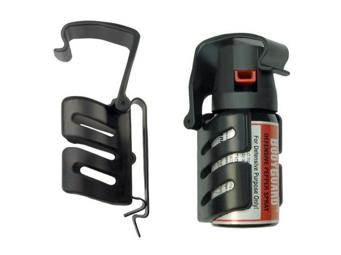 Pouzdro pro obranný sprej 40 ml s kovovým klipem