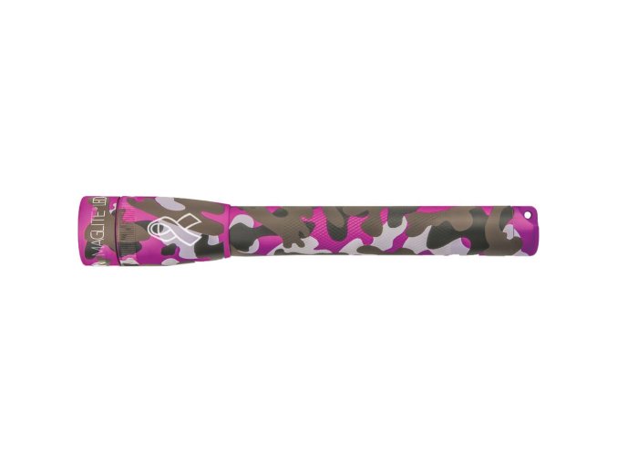 Svítilna MINI LED AA PRO PINK CAMO