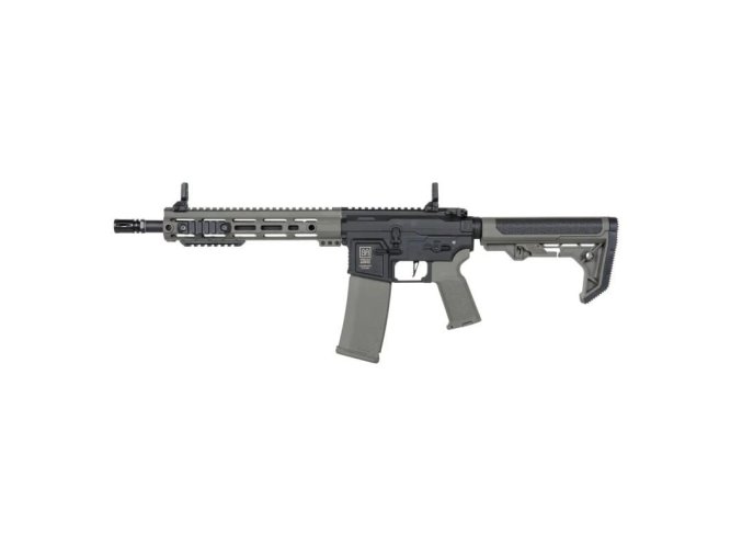 Puška airsoft AEG M4 CARBINE RL M-LOK (SA-F05) ČERNÁ/ZELENÁ