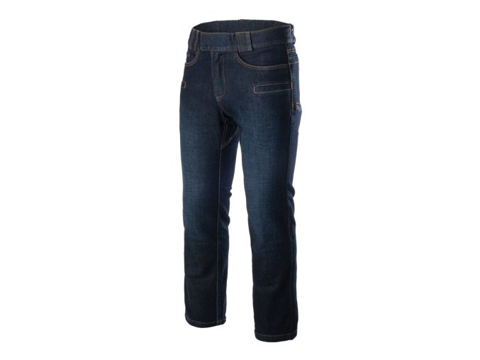 Kalhoty SLIM riflové GREYMAN JEANS® DENIM MID DARK BLUE