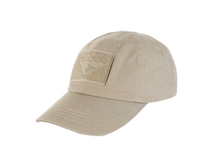 Čepice OPERATOR s velcro panely TAN