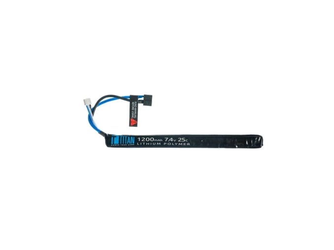 Akumulátor Li-Pol 7,4V 1200mAh, 25C (Dean-T) - Stick (AK)