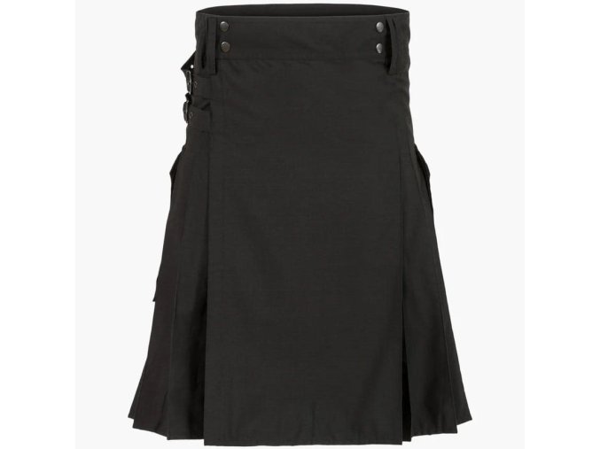 Kilt COMBAT rip-stop ČERNÝ