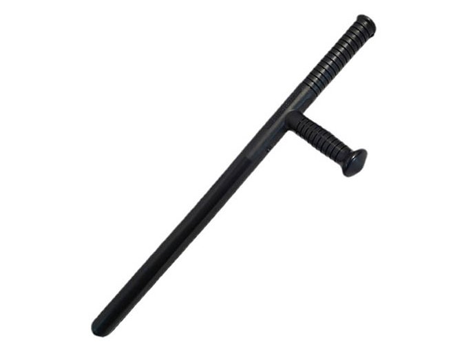Tonfa policejní bez závěsu /POLYKARBONÁT/ 59 cm ČERNÁ