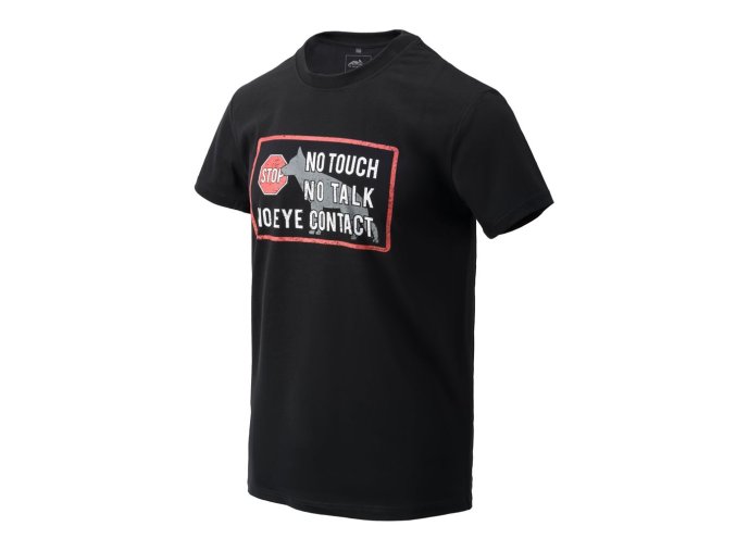 Triko K9 - NO TOUCH ČERNÉ