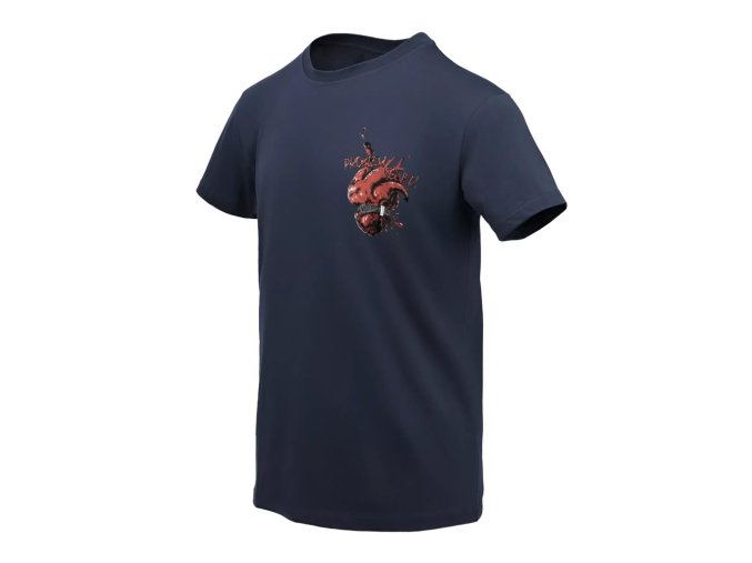 Triko PROBLEM SOLVED! MODRÉ