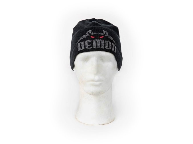 Čepice zimní DÉMON ČERNÁ