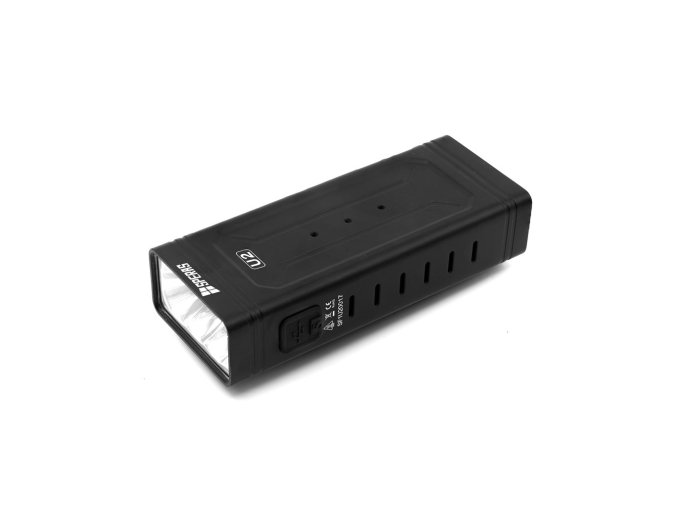 Svítilna U2 s montáží na kolo dobíjecí, 5000 lumenů, 340 metrů, IP68