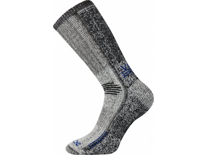 Ponožky ORBIT merino vlna, COOLMAX® ŠEDO/MODRÉ