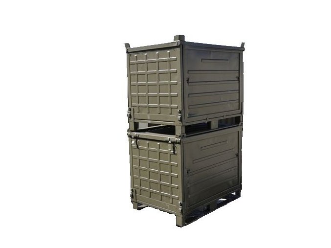 Paleta kovová skříňová S1000 použitá II jakost