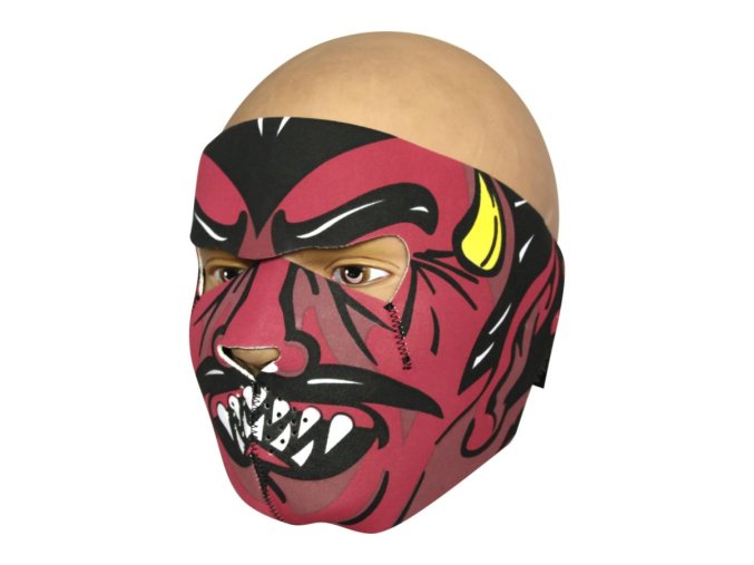Maska celoobličejová NEOPREN 3mm DEVIL