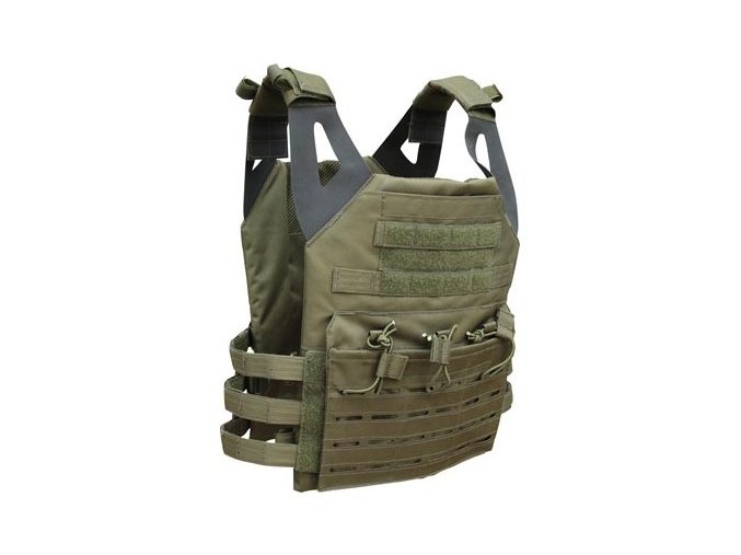 Vesta taktická SPECIAL OPS nosič plátů ZELENÁ