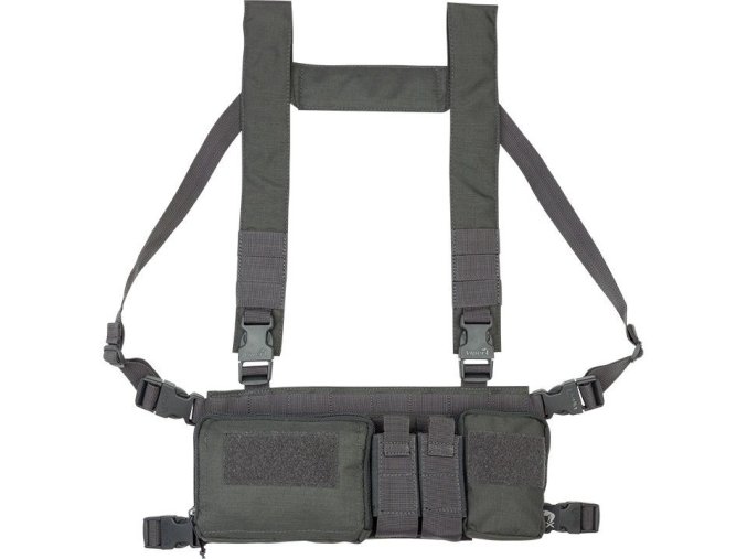 Vesta taktická CHEST RIG VX BUCKLE READY TITANIUM ŠEDÁ