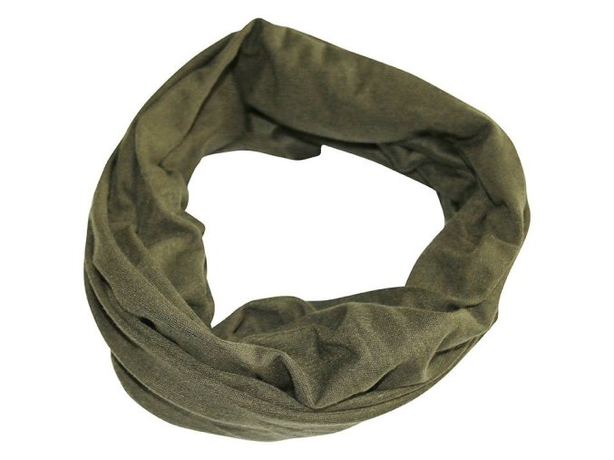 Šátek SNOOD taktický multifunkční ZELENÝ