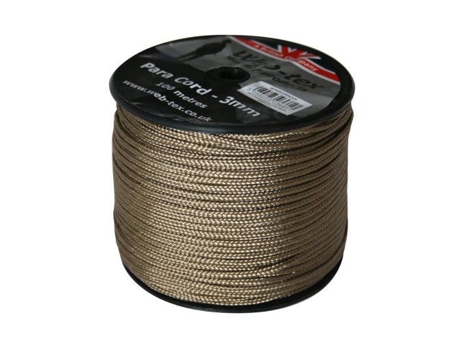 Šňůra PARA ø 3 mm / 100 m COYOTE