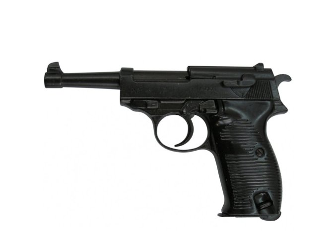 Pistole Walther P38 - dekorační replika