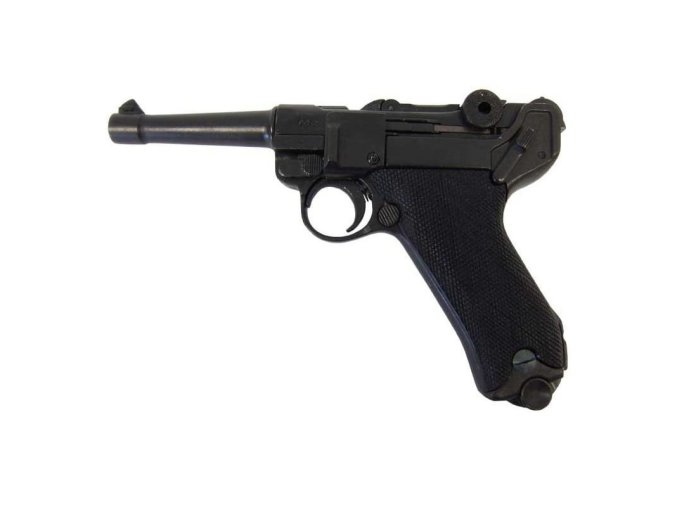 Pistole Parabellum Luger P08 - dekorační replika
