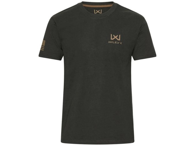 Triko CANYON s krátkým rukávem ZELENÉ