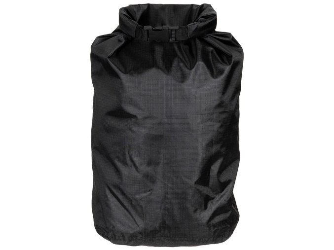 Vak vodotěsný malý rip-stop 10 litrů ČERNÝ