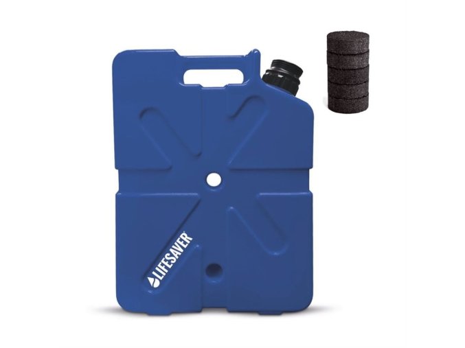Kanystr filtrační LIFESAVER JERRYCANE 20K TMAVĚ MODRÝ