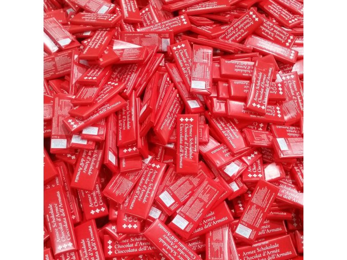 Čokoláda švýcarská Armee Schokolade 50g