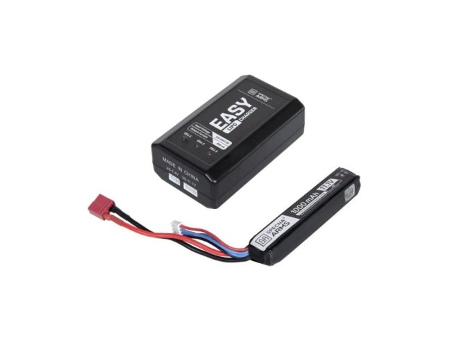 Set nabíječka EASY LIPO CHARGER a akumulátor 11,1V 1000mAh, 20C - Stick (buffer)