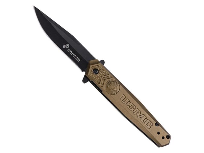 Nůž zavírací USMC 3009 COYOTE
